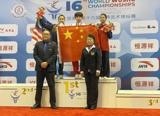 beat365中文唯一官网学生刘鑫获第十六届世界武术锦标赛女子刀术冠军
